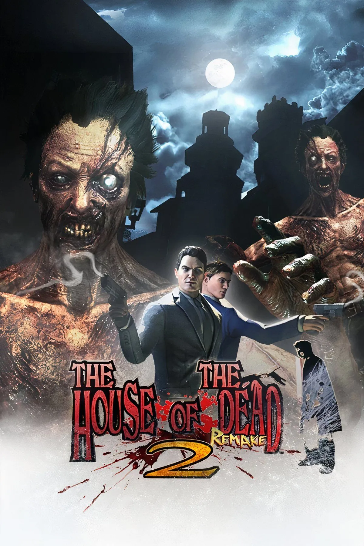 Ảnh bìa game The House of the Dead 2: Remake, một tựa game bắn zombie kinh dị hành động.