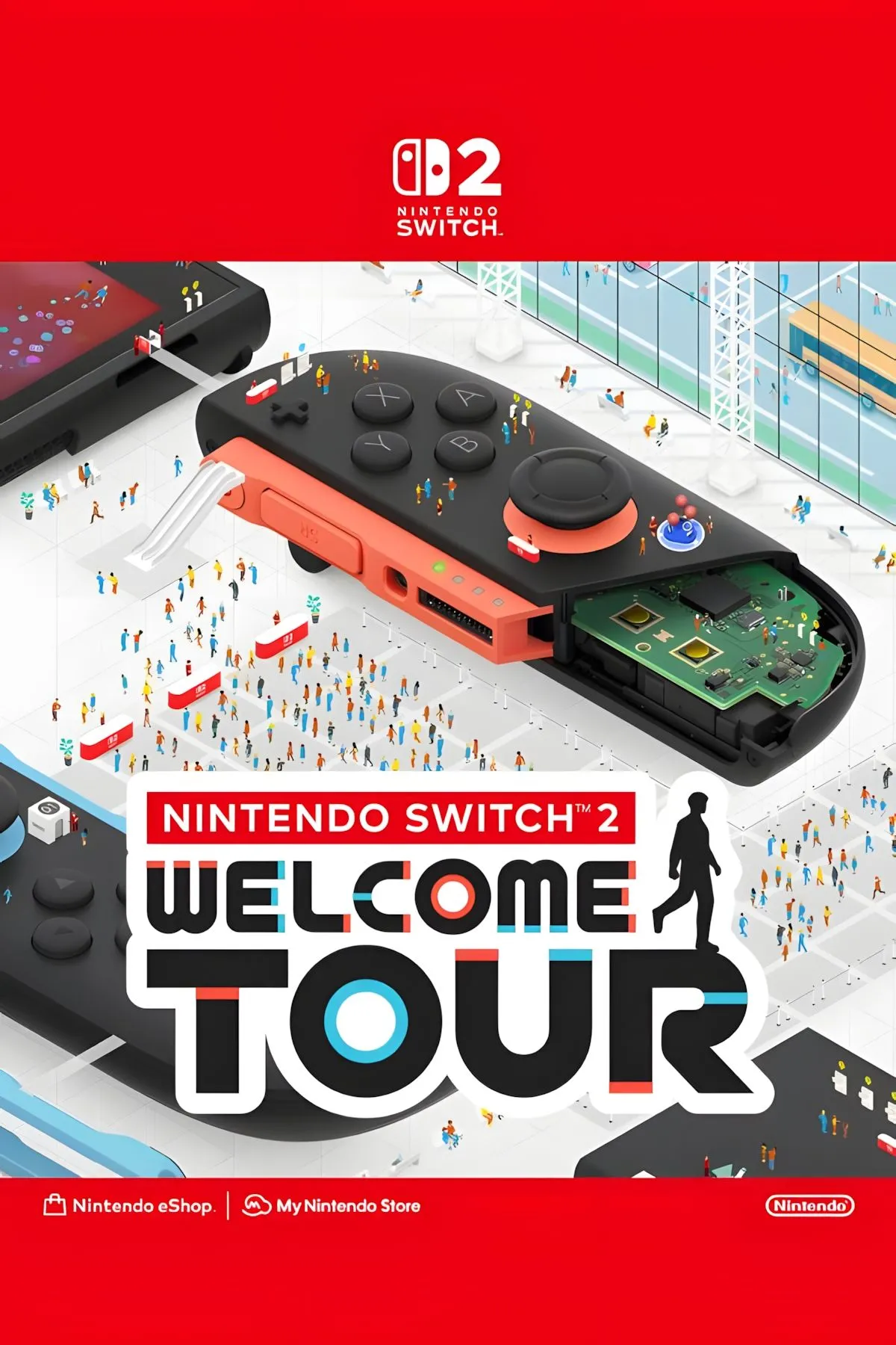 Bìa game Nintendo Switch 2 Welcome Tour, biểu tượng cho kho kiến thức công nghệ về console thế hệ mới