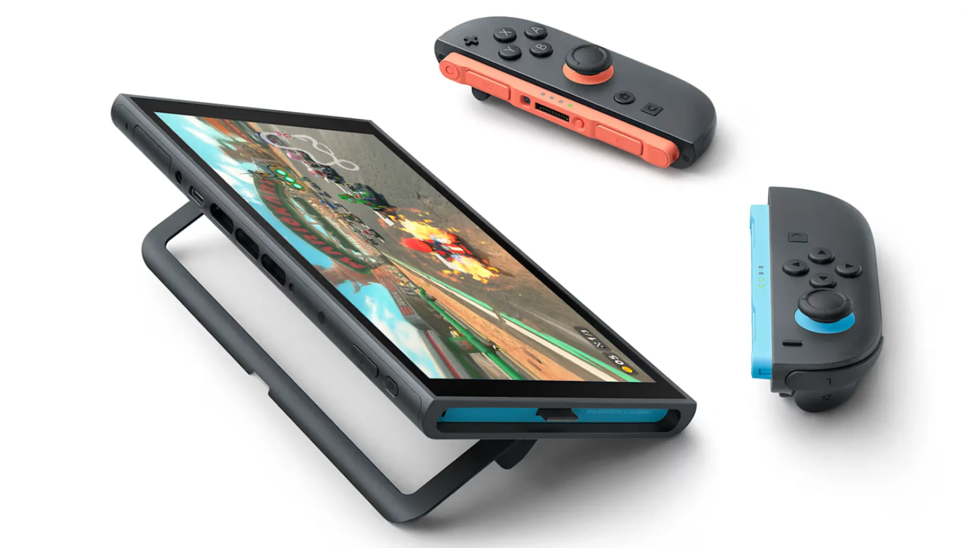 Các cổng kết nối đa dạng trên Nintendo Switch 2 bao gồm hai cổng USB.