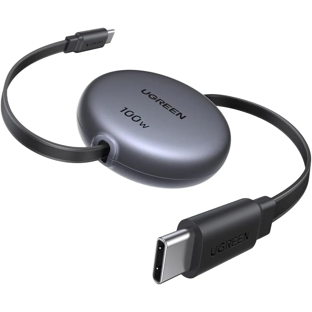 Cáp USB-C rút gọn UGREEN 100W tiện lợi cho mọi thiết bị