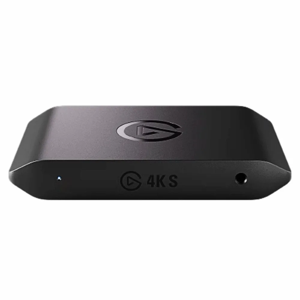 Card thu hình Elgato Game Capture 4K S màu đen chuyên nghiệp dành cho streamer.