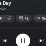 Chỉ báo chế độ phát ngẫu nhiên và lặp lại mới trên ứng dụng YouTube Music