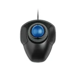 Chuột trackball Kensington Orbit với bi điều khiển trung tâm và vòng cuộn, thiết kế cổ điển cho người dùng tìm kiếm công thái học