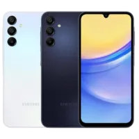 Điện thoại Samsung Galaxy A15 nổi bật trên nền trong suốt, biểu tượng cho dòng smartphone tầm trung đáng giá của Samsung