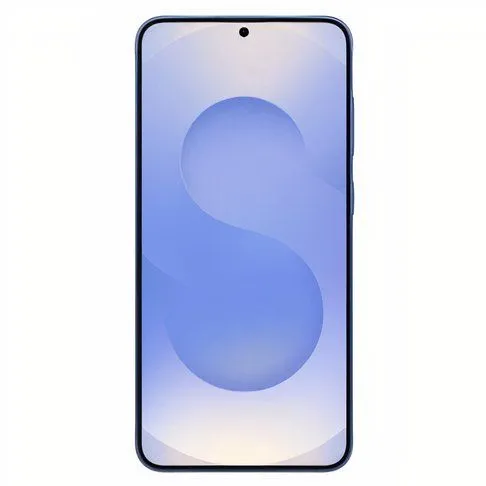 Điện thoại Samsung Galaxy S25 Plus màu đen trên nền trắng