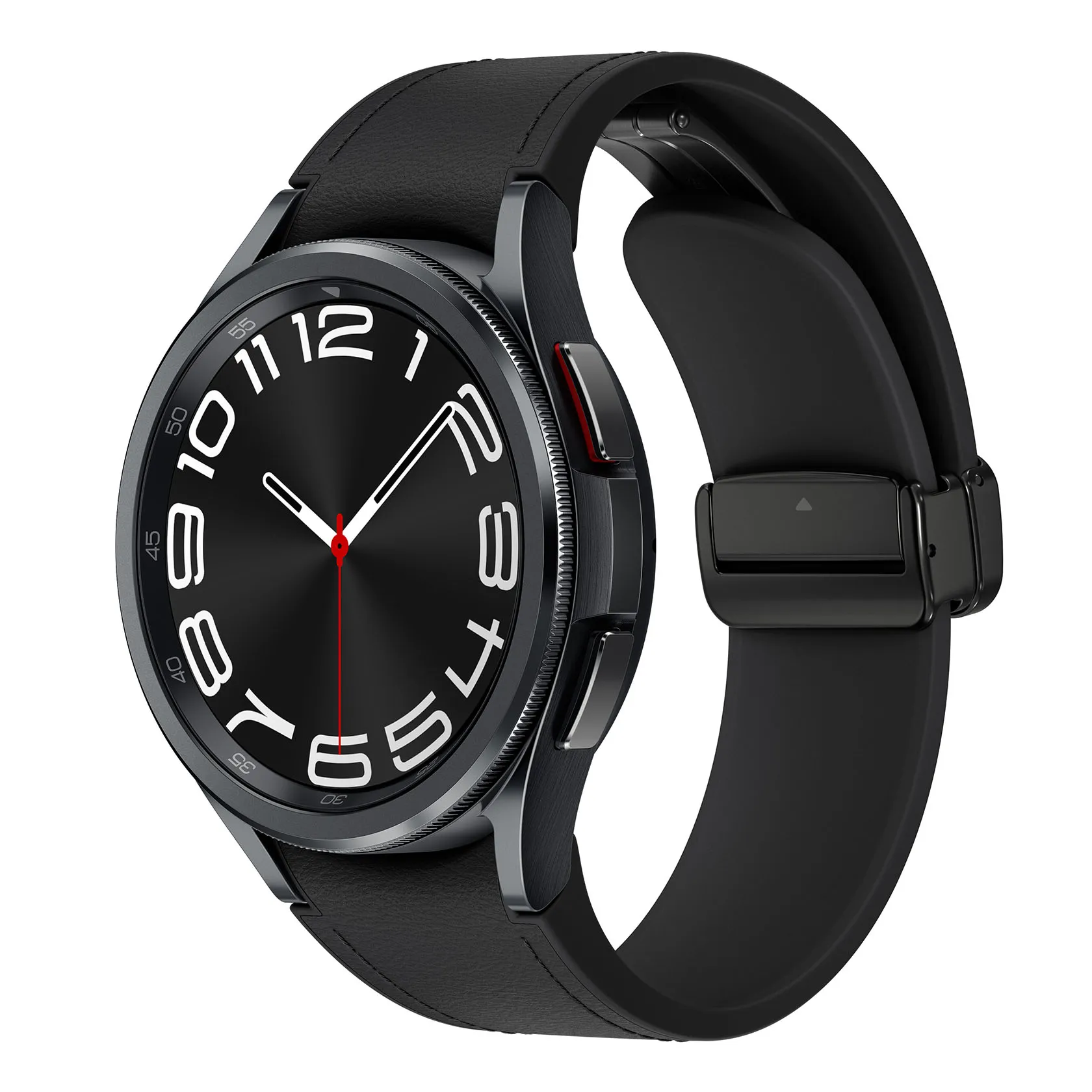 Đồng hồ thông minh Samsung Galaxy Watch 6 Classic với viền xoay vật lý nổi bật.