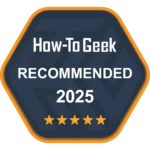 Giải thưởng khuyến nghị của How-To Geek 2025 cho Nothing Phone 3a