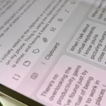 Giao diện Clipboard hiển thị trên Bàn phím Samsung Keyboard, giúp truy cập nhanh lịch sử sao chép.