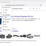 Giao diện Firefox Nightly hiển thị nút tìm kiếm hợp nhất với menu xổ xuống các công cụ tìm kiếm khác nhau trên thanh địa chỉ.