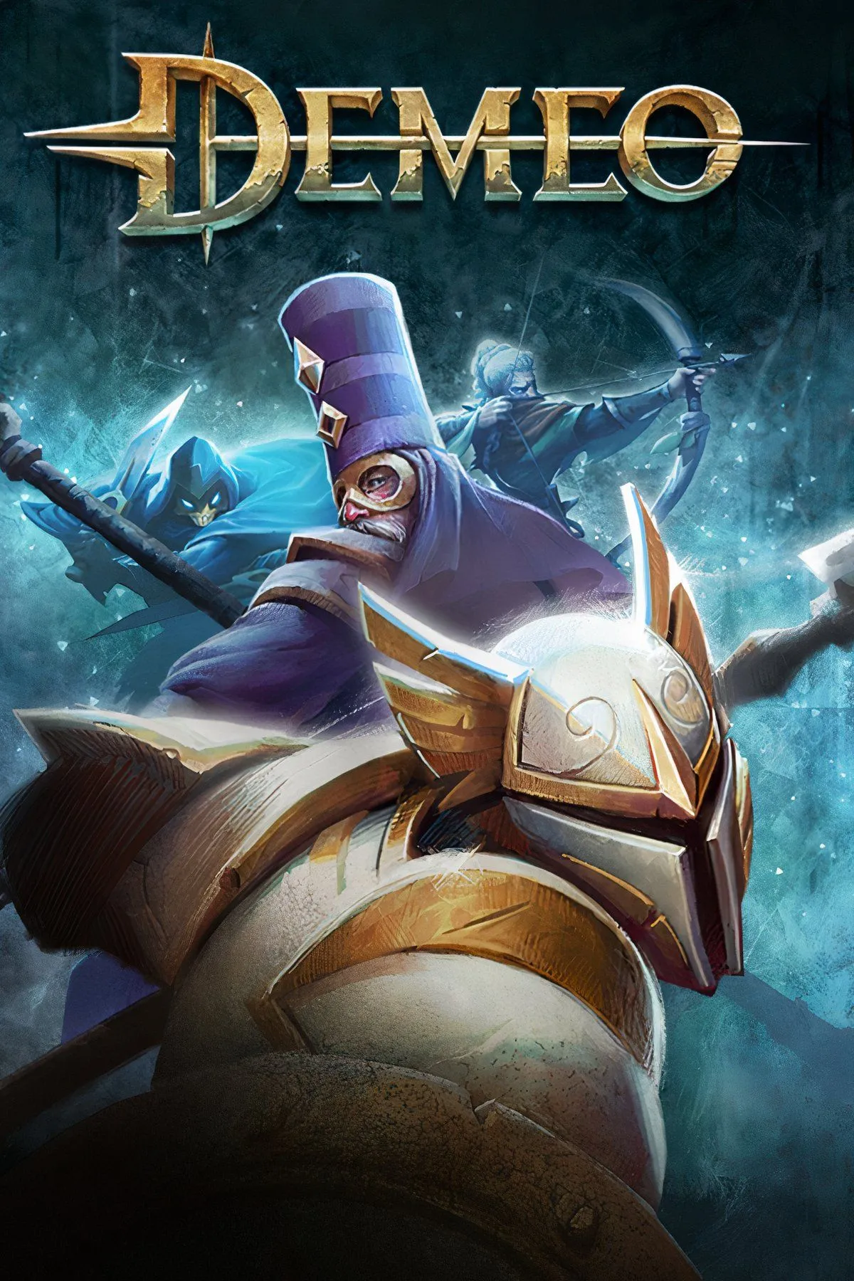 Giao diện gameplay của Demeo trong VR, một trò chơi chiến thuật bàn cờ thành công trên nền tảng thực tế ảo