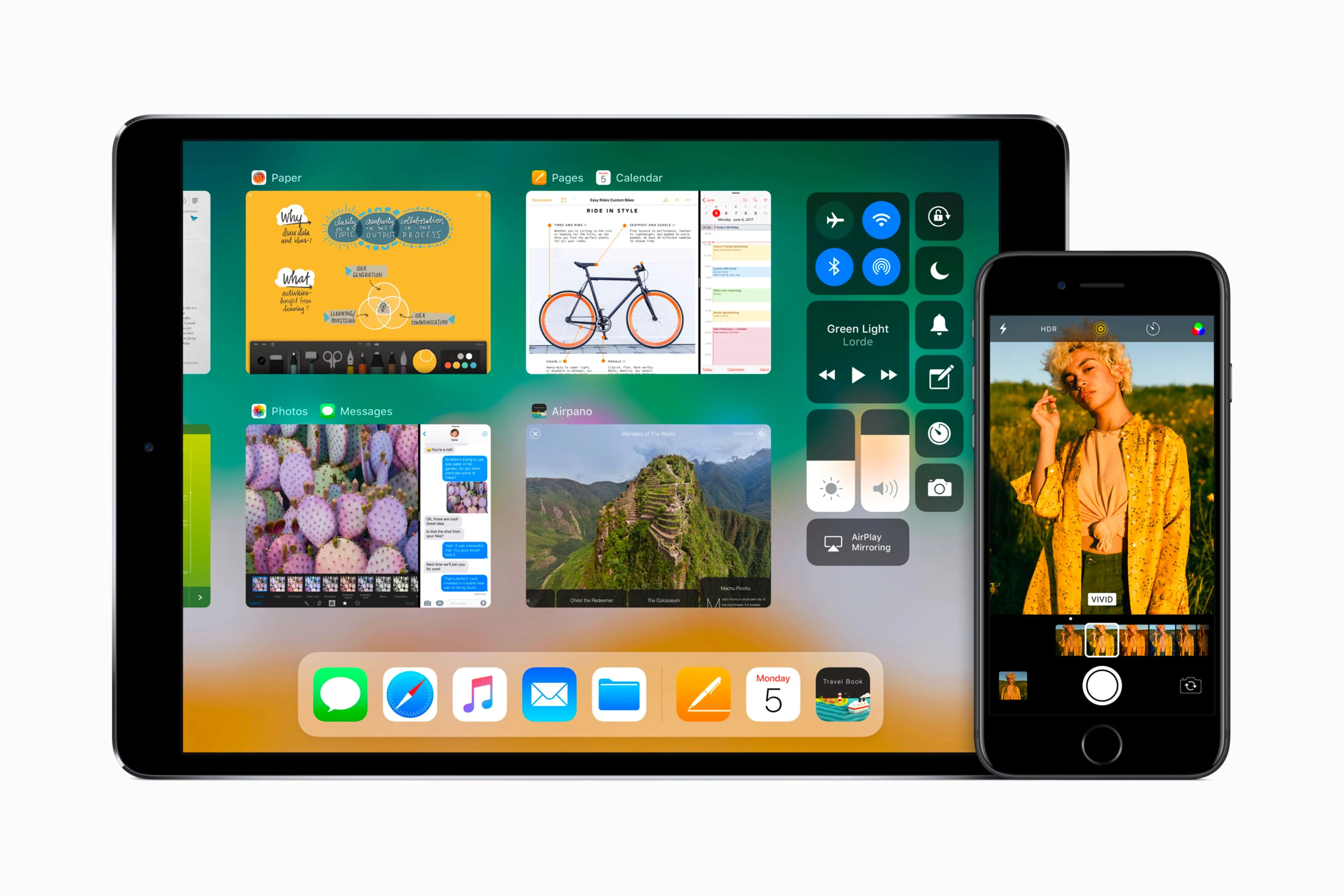 Giao diện iOS 11 trên iPad và iPhone, mở ra kỷ nguyên mới cho iPad