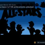 Giao diện RetroAchievements hiển thị thông tin thành tích trên màn hình game retro.
