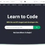 Giao diện trang chủ W3Schools, nguồn tài liệu học HTML, CSS, JavaScript hiệu quả cho người mới bắt đầu lập trình web.