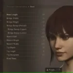 Giao diện tùy chỉnh nhân vật chi tiết của Dragon's Dogma 2 với nhiều thanh trượt điều chỉnh ngoại hình