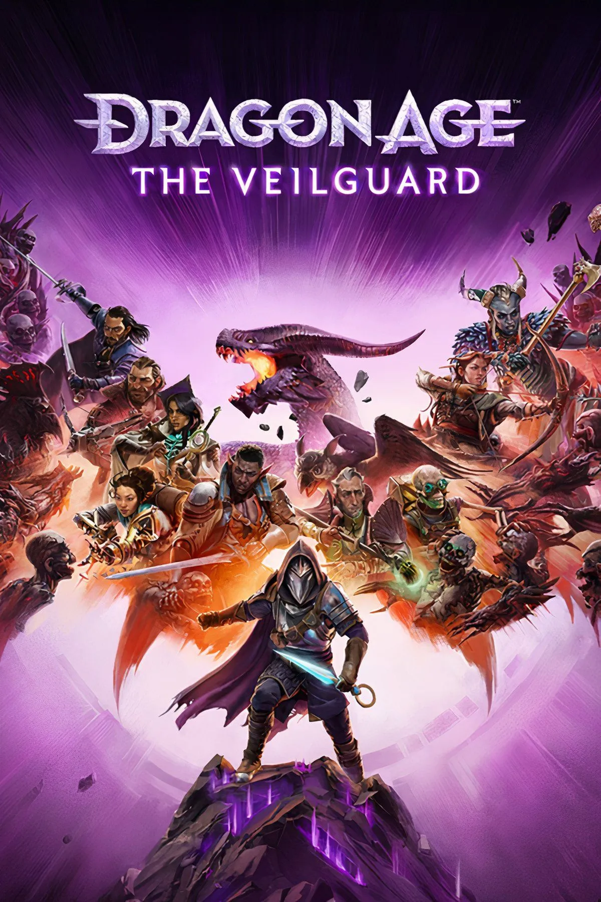 Hình ảnh bìa tổng hợp về Dragon Age: The Veilguard