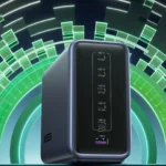 Hình ảnh bộ sạc để bàn UGREEN Nexode 500W hiển thị chi tiết 5 cổng USB-C và 1 cổng USB-A, thiết kế hiện đại.
