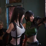 Hình ảnh các nhân vật Aerith, Tifa, Yuffie và Cloud trong Final Fantasy VII Rebirth trên PC, minh họa cho một tựa game remake được xây dựng lại hoàn toàn