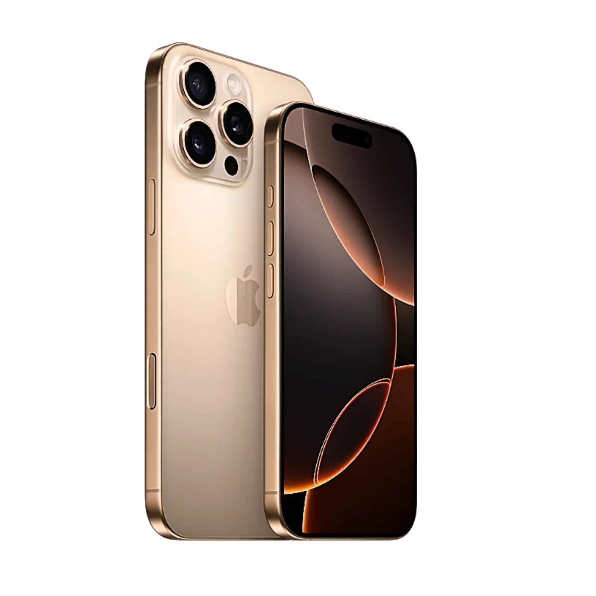 Hình ảnh cận cảnh chiếc iPhone 16 Pro, nổi bật thiết kế camera và màn hình.