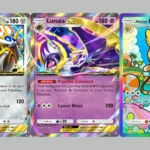 Hình ảnh xem trước bản mở rộng Pokémon TCG Pocket Celestial Guardians với các thẻ bài mới từ vùng Alola
