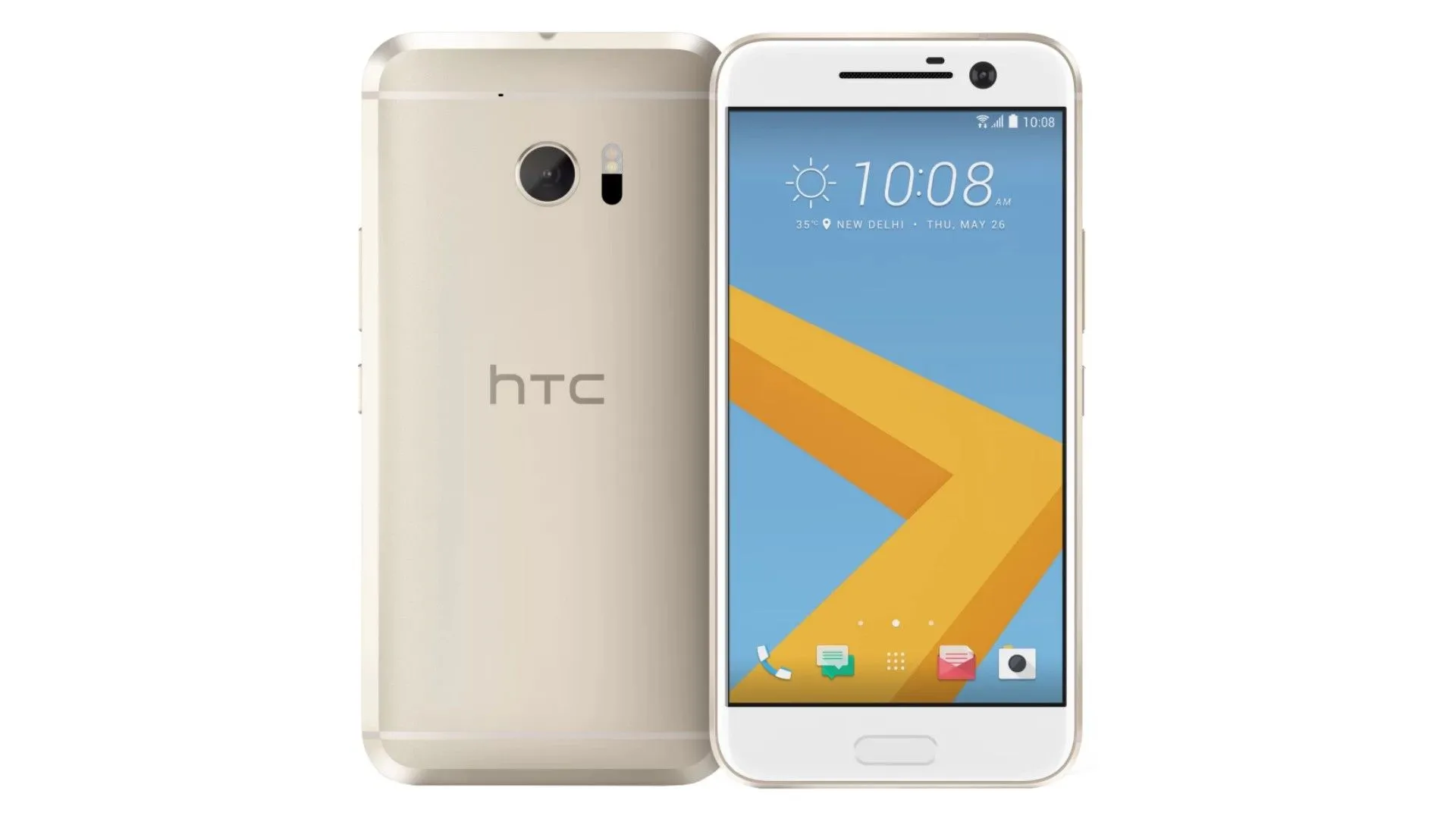 HTC 10 với thiết kế kim loại nguyên khối cao cấp và các đường cắt vát sắc sảo, kế thừa vẻ đẹp công nghiệp của dòng One M.