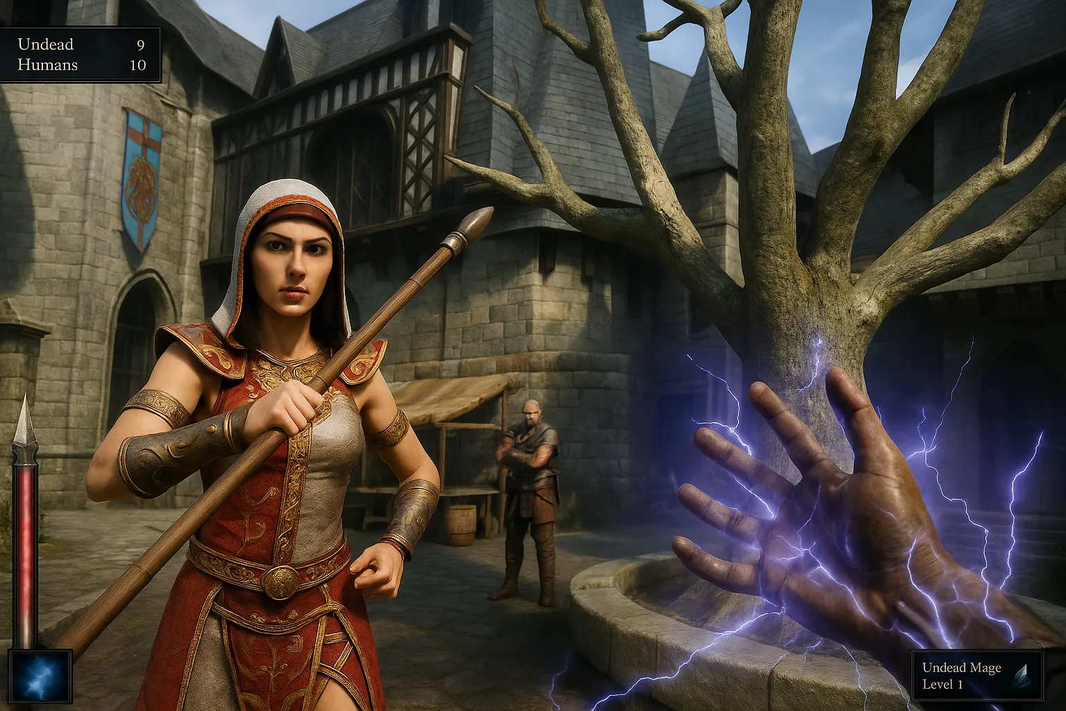 Khái niệm AI về Dark Messiah of Might &amp; Magic được làm lại với đồ họa chi tiết và hiệu ứng chiến đấu sống động