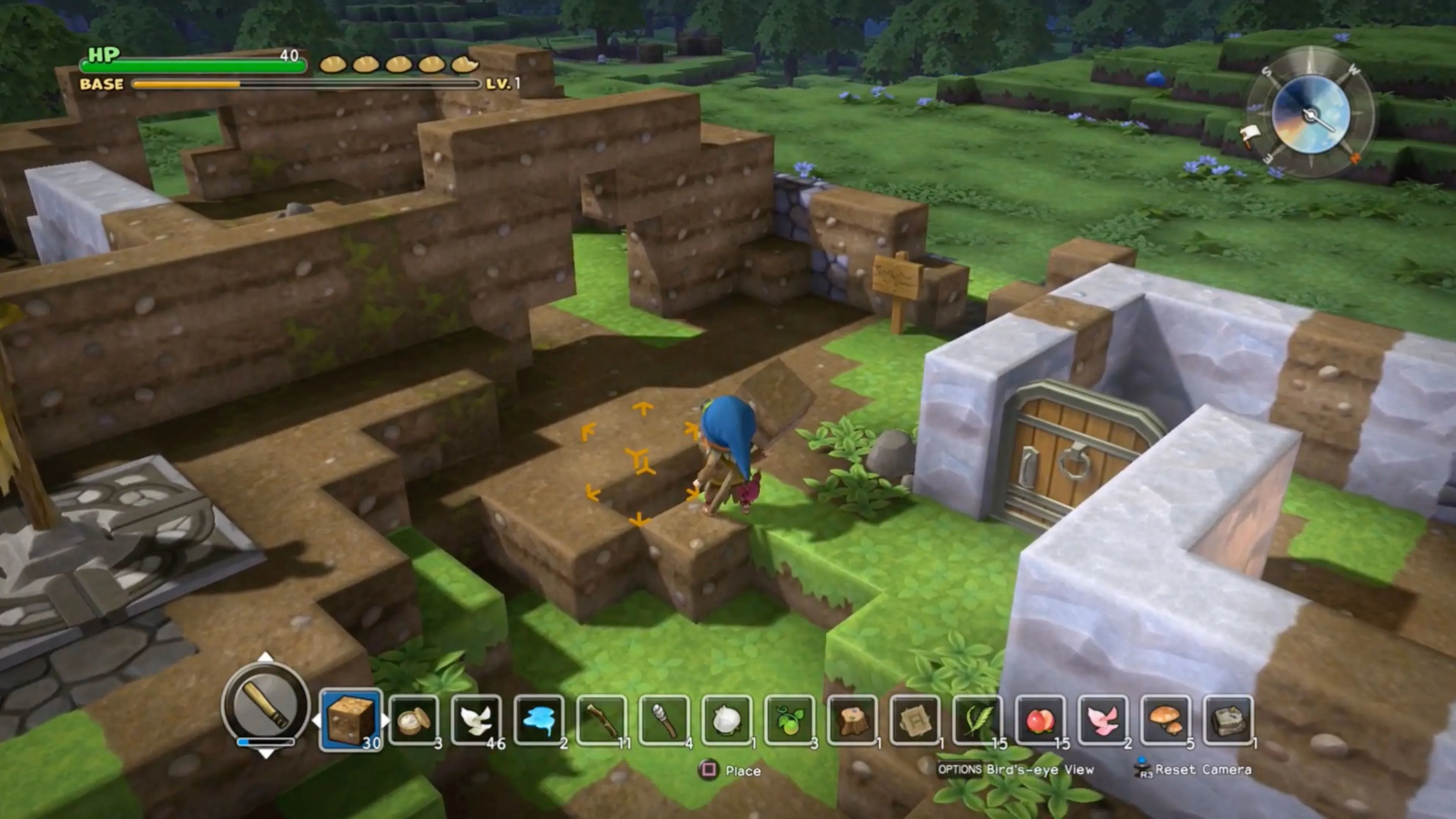 Làng mạc phát triển trong Dragon Quest Builders