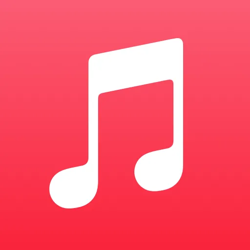 Logo Apple Music, đại diện cho tính năng chuyển đổi playlist mới.