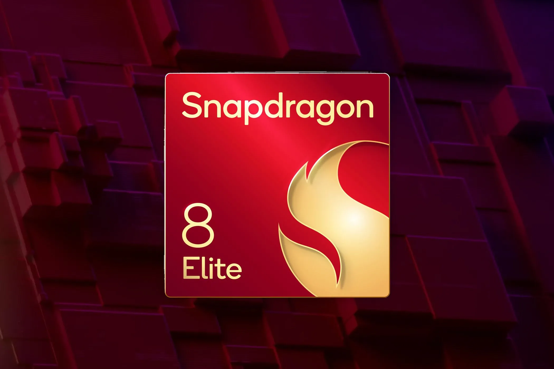 Logo chip Snapdragon.