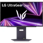 Màn hình gaming LG UltraGear OLED 27GX790A-B 27 inch với tần số quét 480Hz trên nền trắng