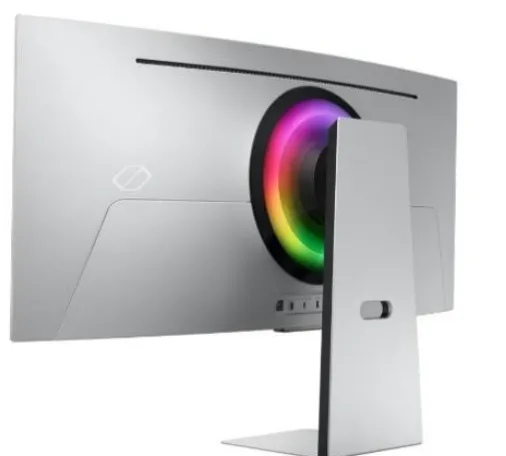 Màn hình Samsung Odyssey OLED G8 Gaming Monitor với thiết kế hiện đại và đèn nền Ambient Glow