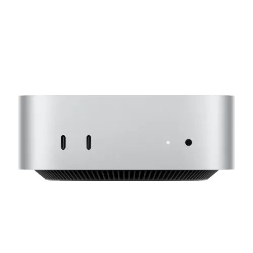 Máy tính để bàn Apple Mac Mini M4 nhỏ gọn, mạnh mẽ với chip xử lý Apple Silicon thế hệ mới.
