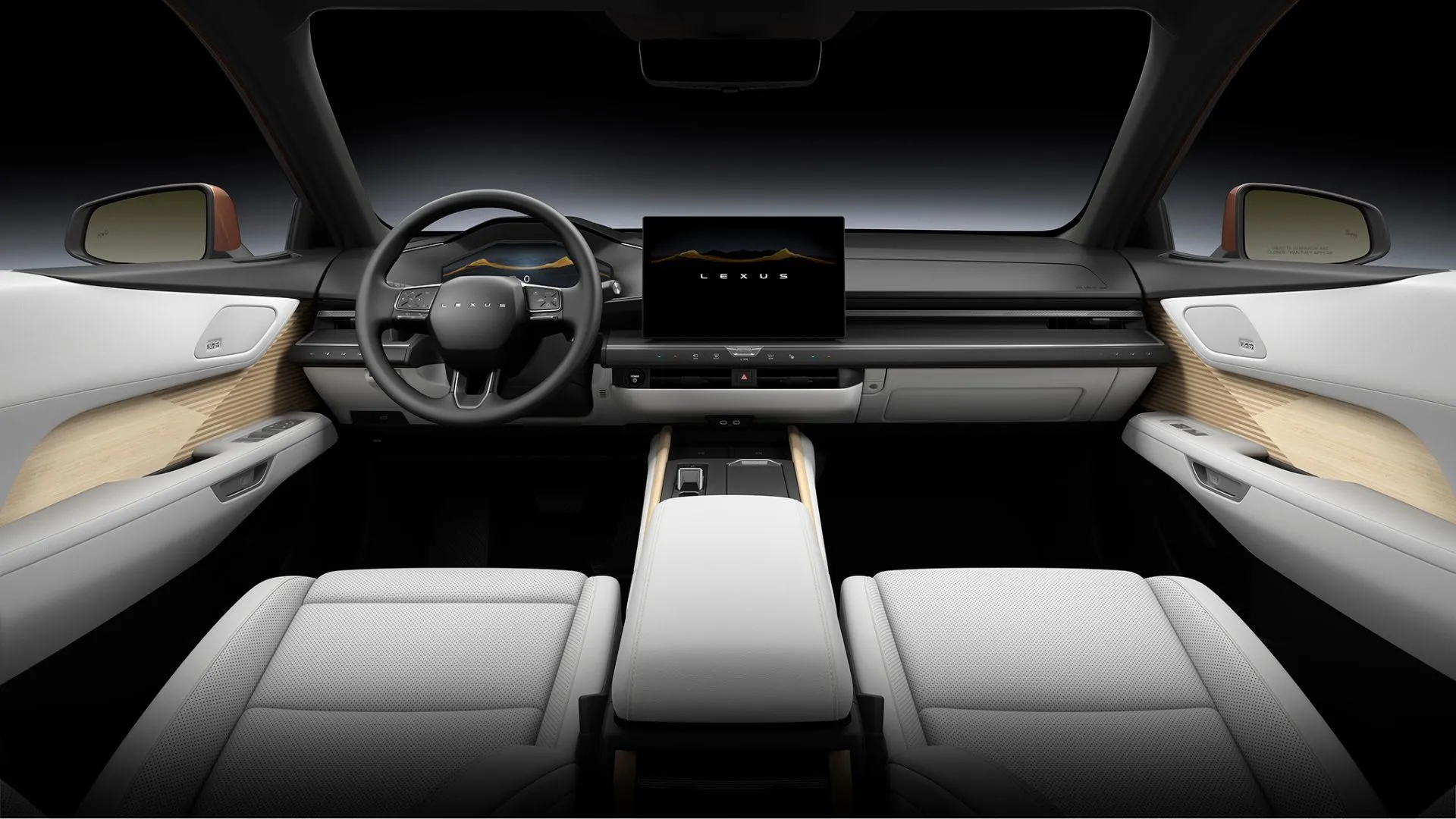 Nội thất sang trọng và tiện nghi của Lexus ES 2026 với màn hình trung tâm lớn và không gian rộng rãi.