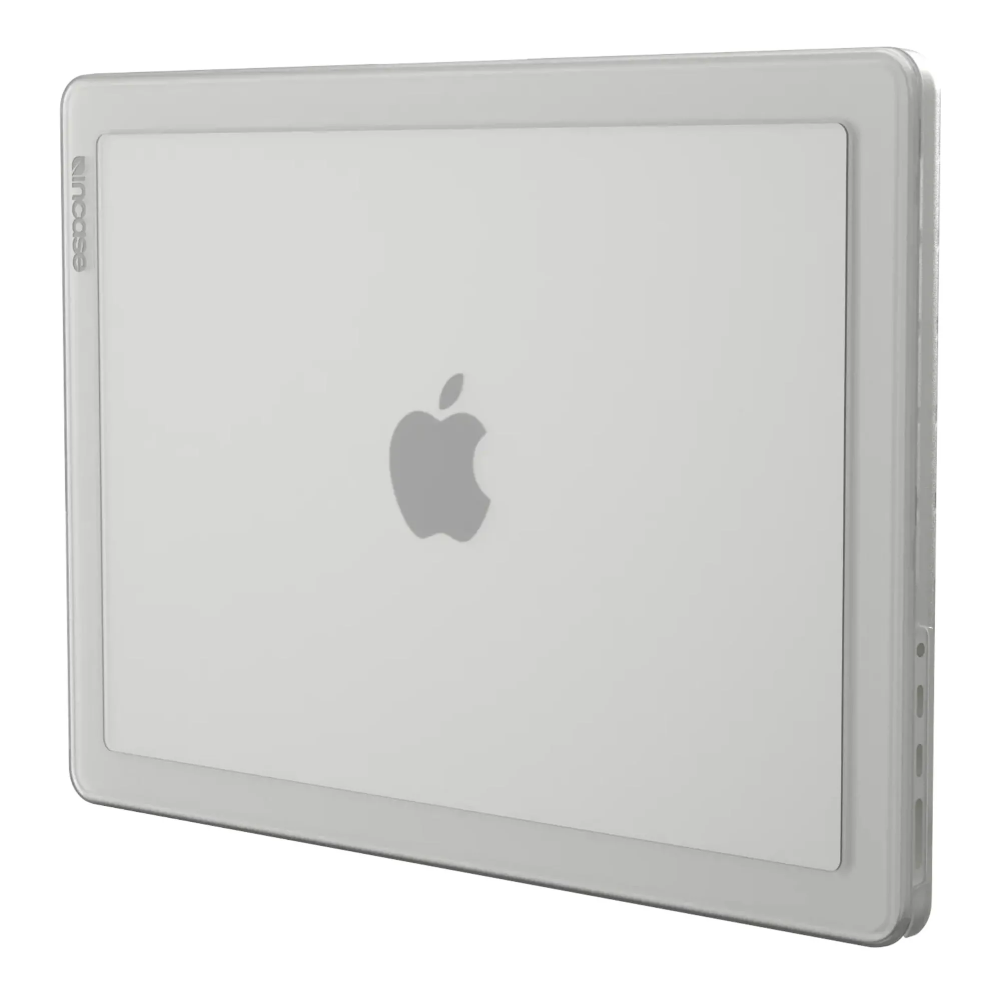 Ốp lưng Incase Edge Hardshell Case màu đen trong suốt trên MacBook Pro 14 inch.