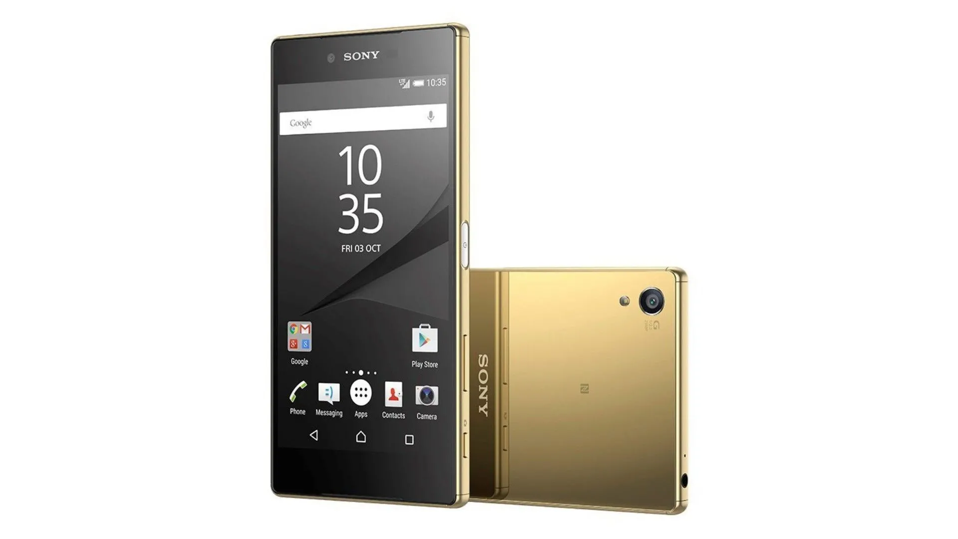 Sony Xperia Z5 màu vàng sang trọng với thiết kế OmniBalance đặc trưng của Sony, mang vẻ đẹp vuông vắn, tối giản và cao cấp.