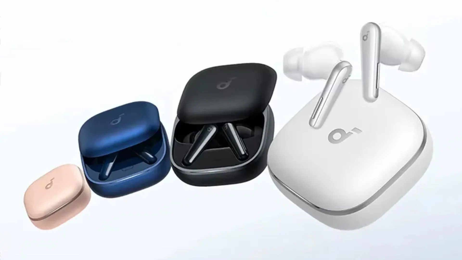 Tai nghe Anker Soundcore Liberty 5 với các tùy chọn màu sắc khác nhau.