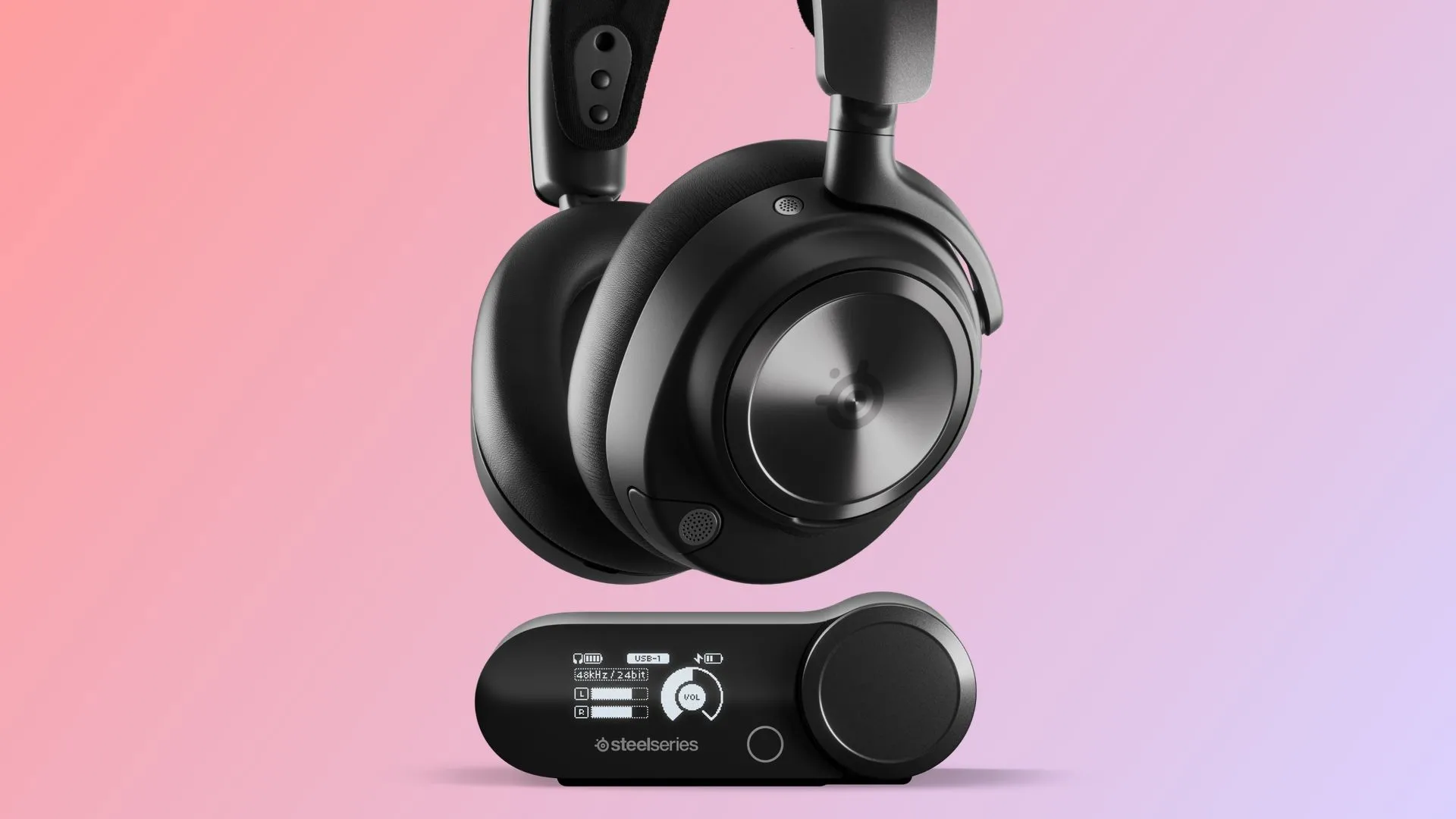 Tai nghe gaming SteelSeries Arctis Nova Pro Wireless màu đen