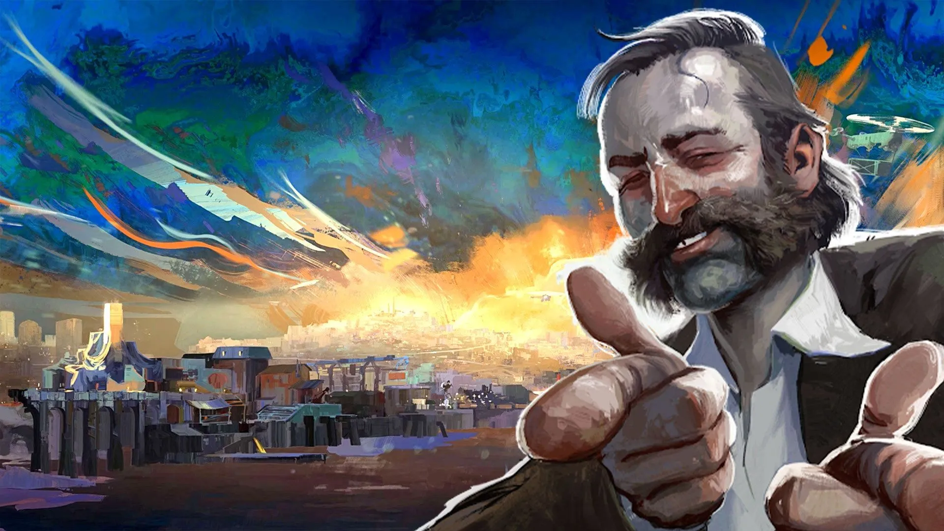 Thám tử Harrier Du Bois từ tựa game nhập vai phiêu lưu Disco Elysium