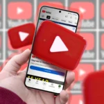 Thao tác bỏ phiếu bài hát trên ứng dụng YouTube, minh họa tính năng playlist chung mới nhất