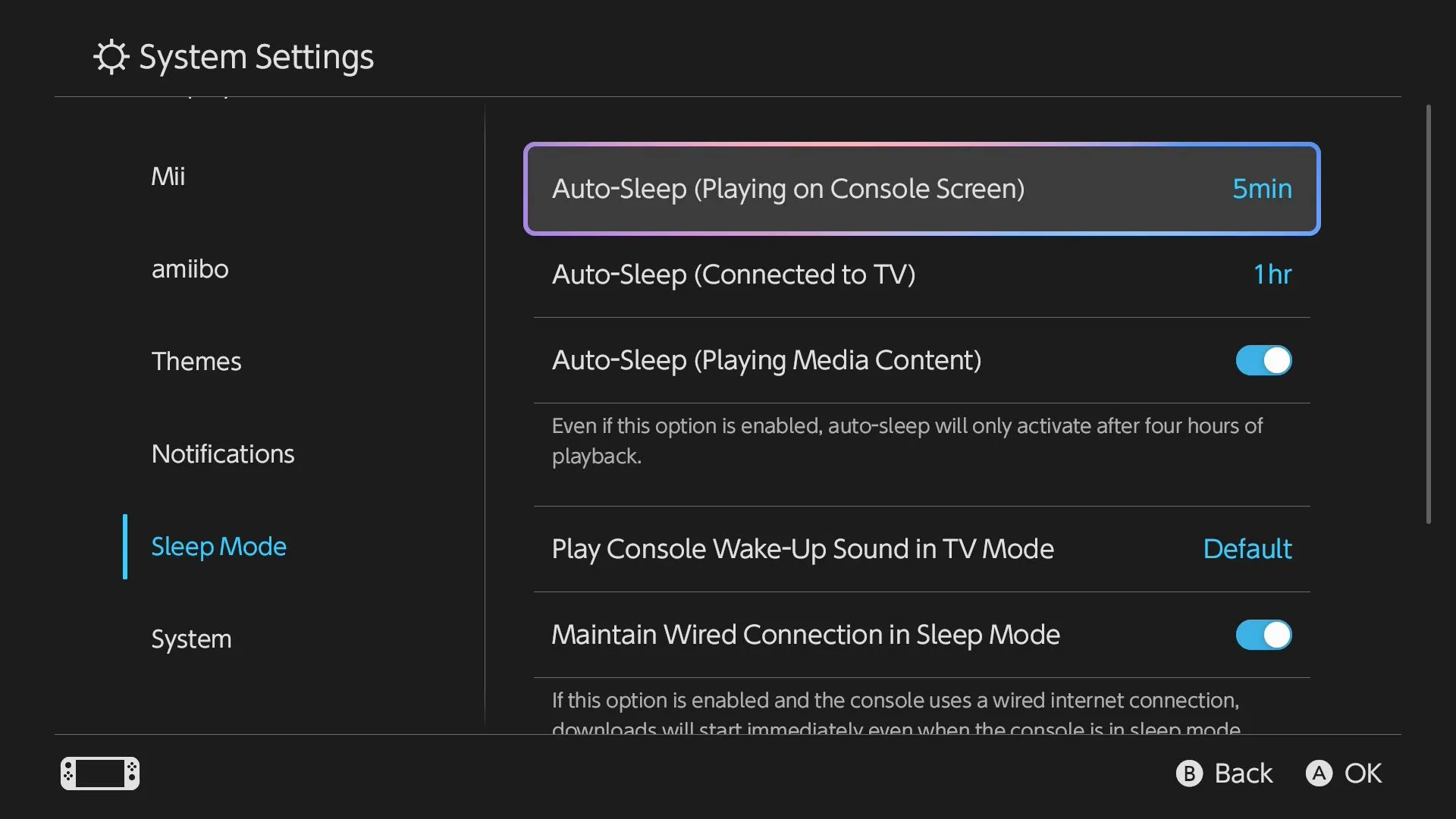 Thay đổi cài đặt thời gian tự động ngủ của Nintendo Switch 2 để tối ưu hóa thời lượng pin