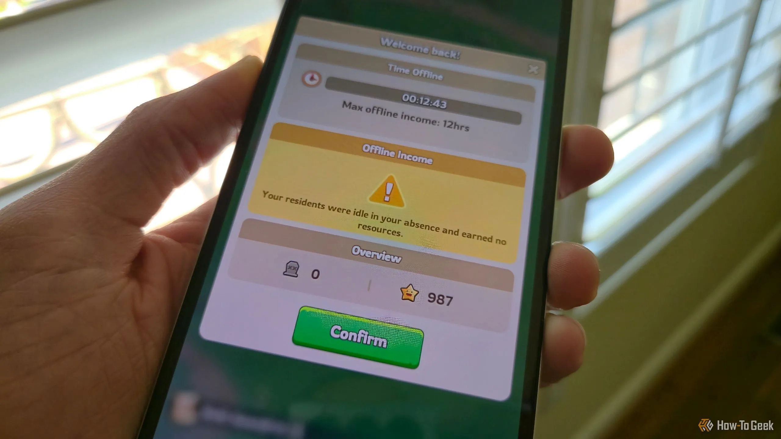 Thông báo khuyến khích người chơi quay lại game Kingshot sau thời gian không hoạt động trên CMF Phone 2 Pro