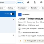 Tìm kiếm việc làm trên LinkedIn với mũi tên chỉ vào nút "Tất cả bộ lọc" để tùy chỉnh kết quả