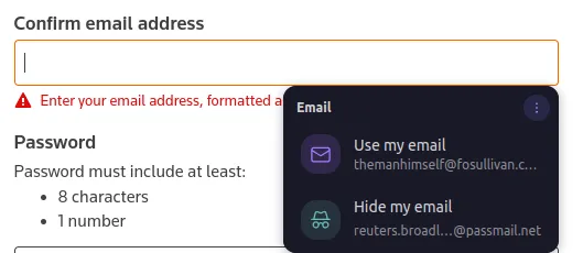 Tính năng tạo bí danh email (Alias) của Proton Pass