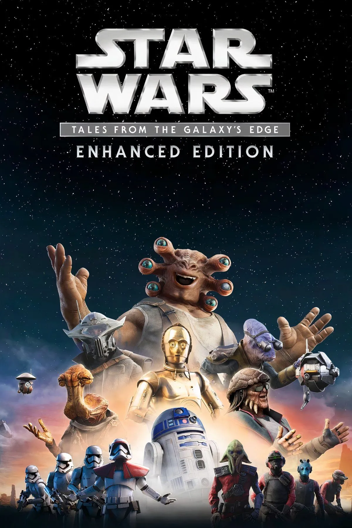 Tổng hợp các cảnh quay hấp dẫn và chiến đấu trong tựa game Star Wars: Tales from the Galaxy’s Edge Enhanced Edition VR