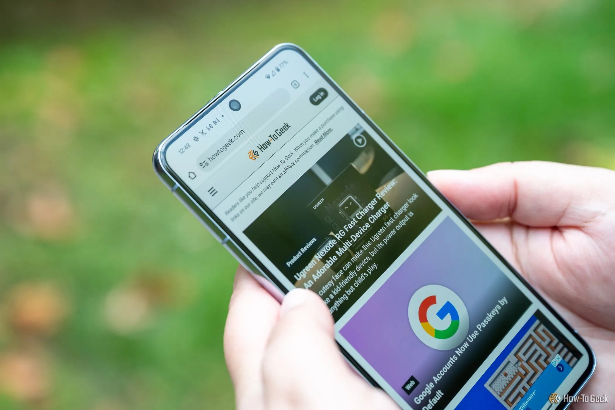 Trải nghiệm lướt web trên điện thoại Google Pixel 8 Pro