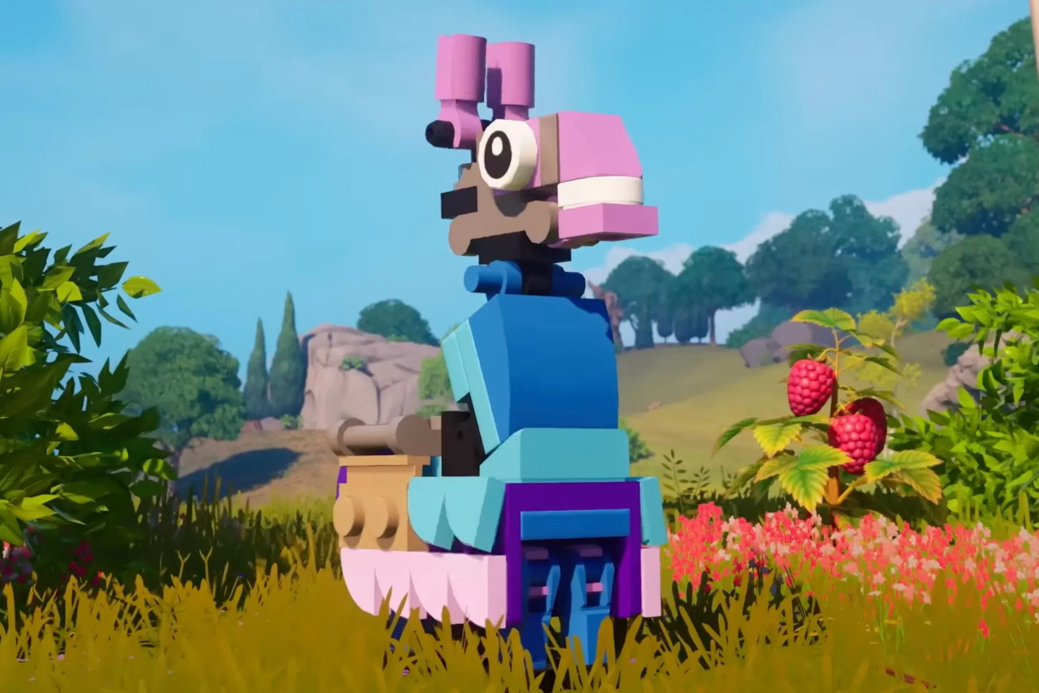 Trò chơi Fortnite với hình ảnh LEGO, một trong những tựa game nổi bật trên Epic Games Store Android.